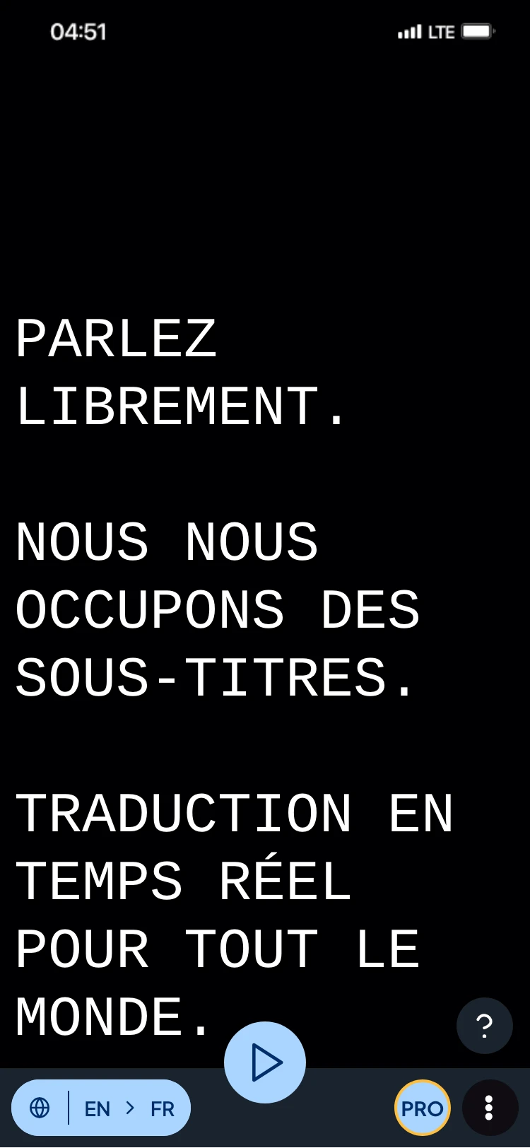 Live Captioning & Translation